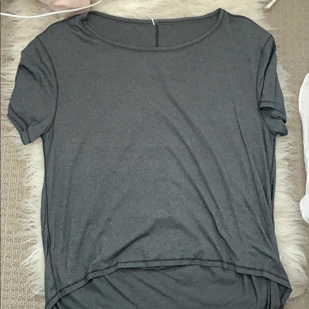 Lululemon short sleeve shirt.